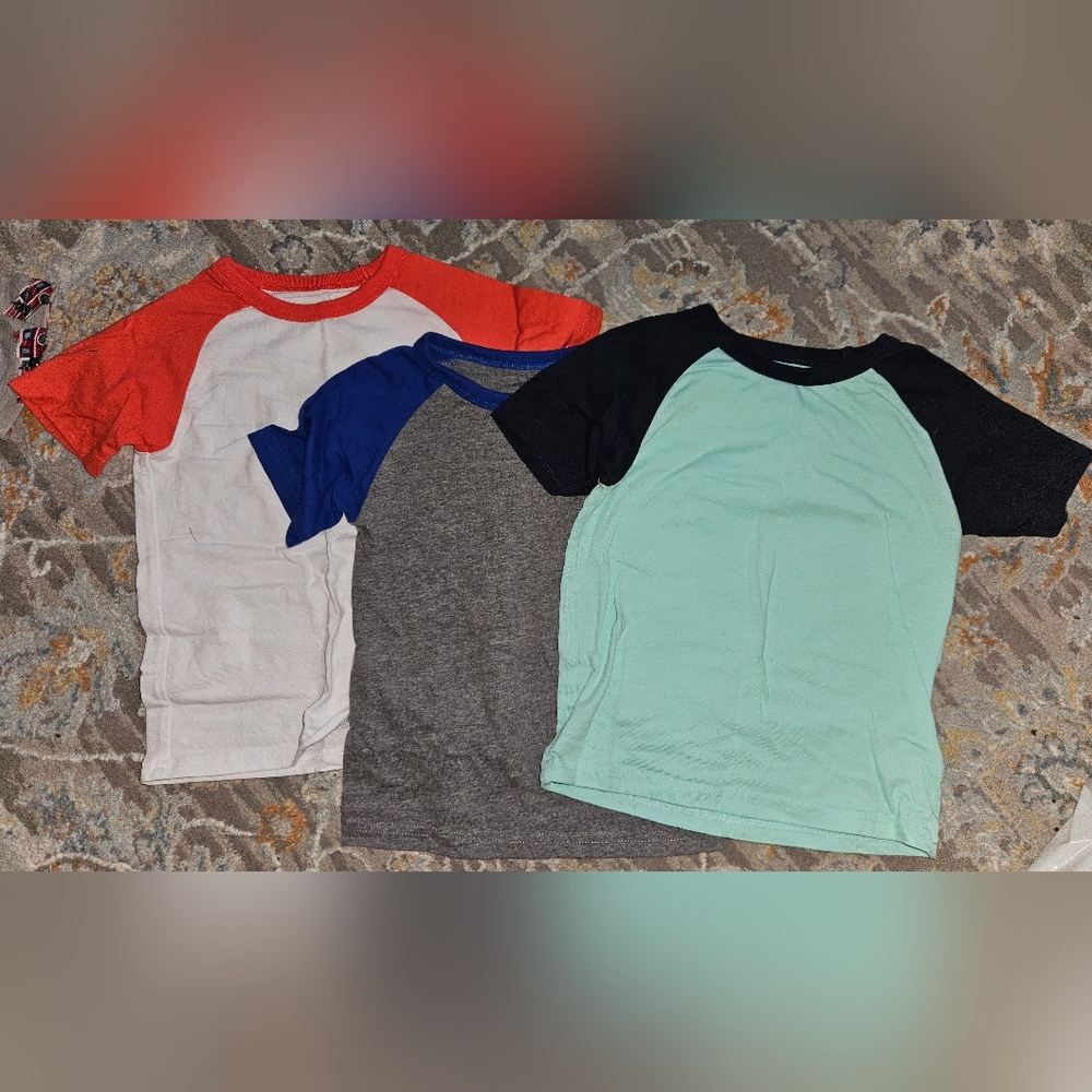 3 Toddler Boy's T-Shirts - size 3T